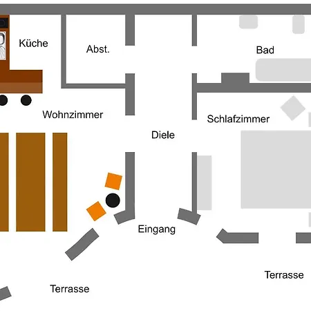 Ferienwohnung Zur Hausbrauerei דירה *